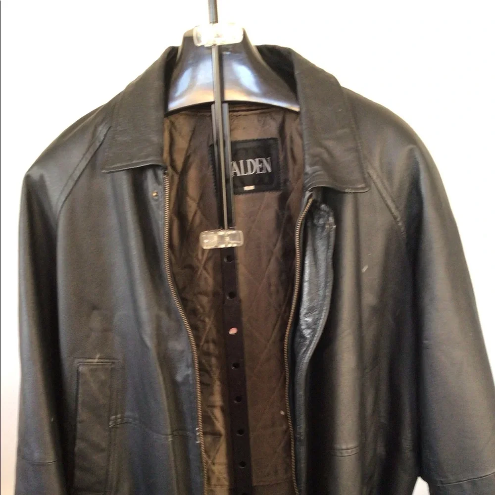 Walwin😎100% leather jacket men’s heavy 😎😎😎 - Picture 5 of 6